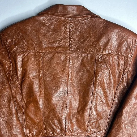 Vintage Genuine Leather Hecho En Mexico Jacket - Picture 9 of 12